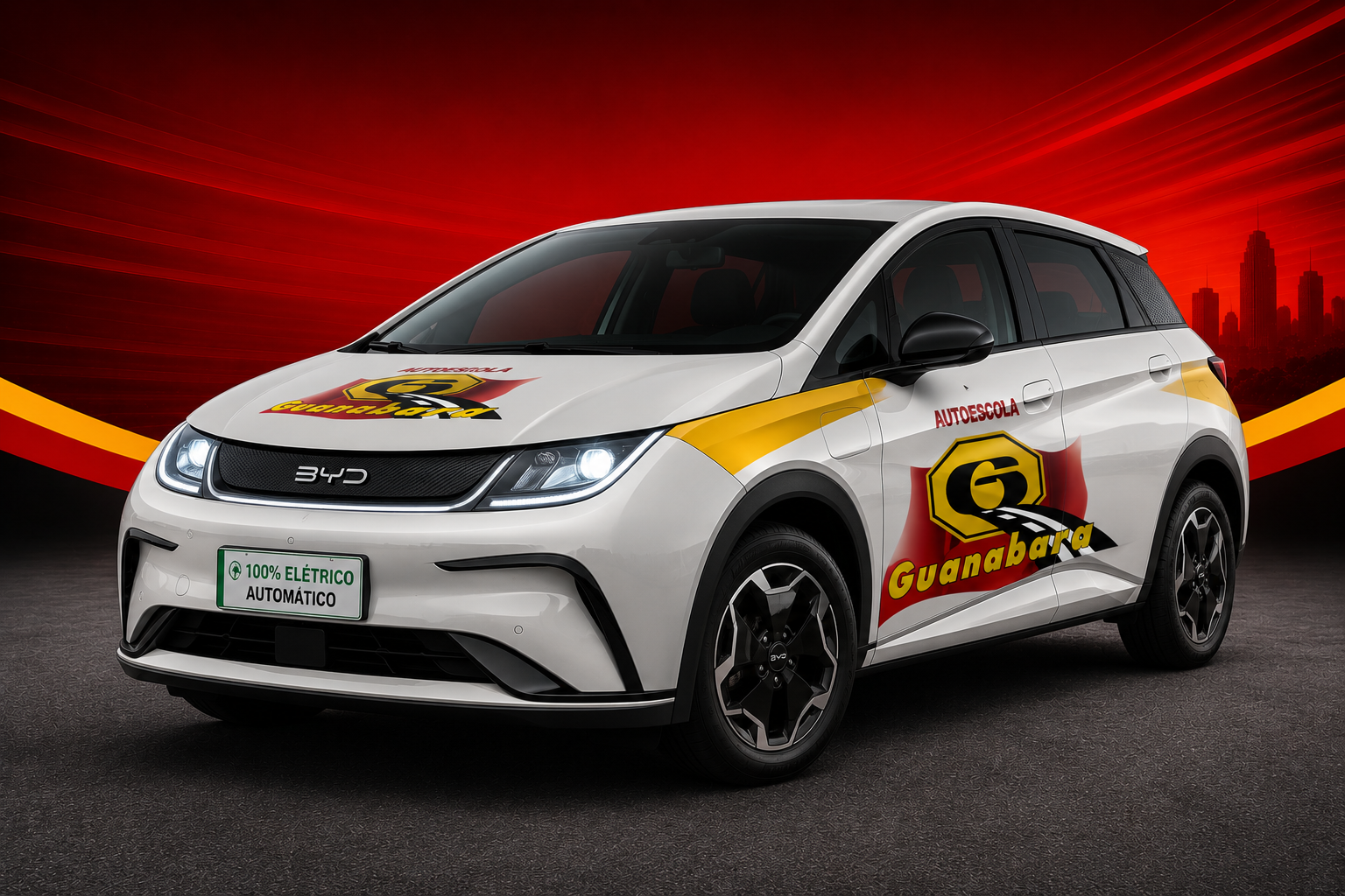 ADIÇÃO CATEGORIA B (CARRO AUTOMÁTICO BYD ELÉTRICO)