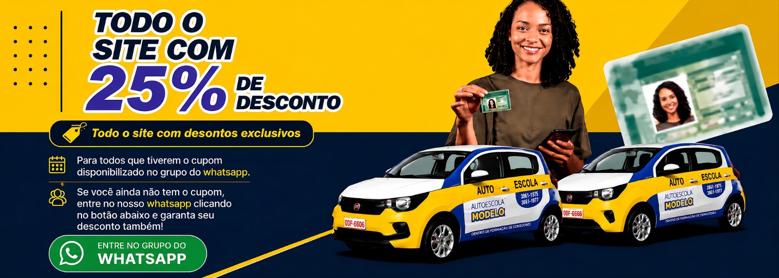 CUPOM DE DESCONTO 25%