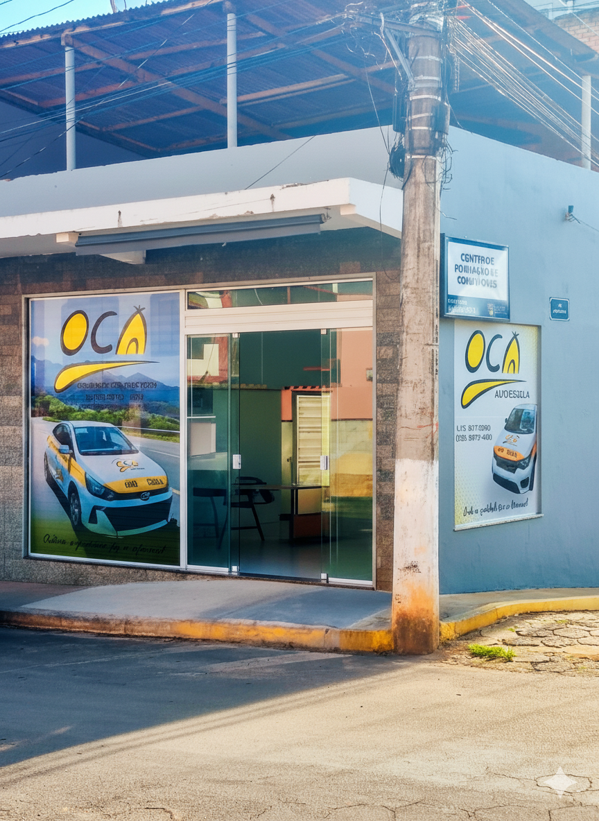 Fachada CENTRO DE FORMAÇÃO DE CONDUTORES OCA CRUZÍLIA
