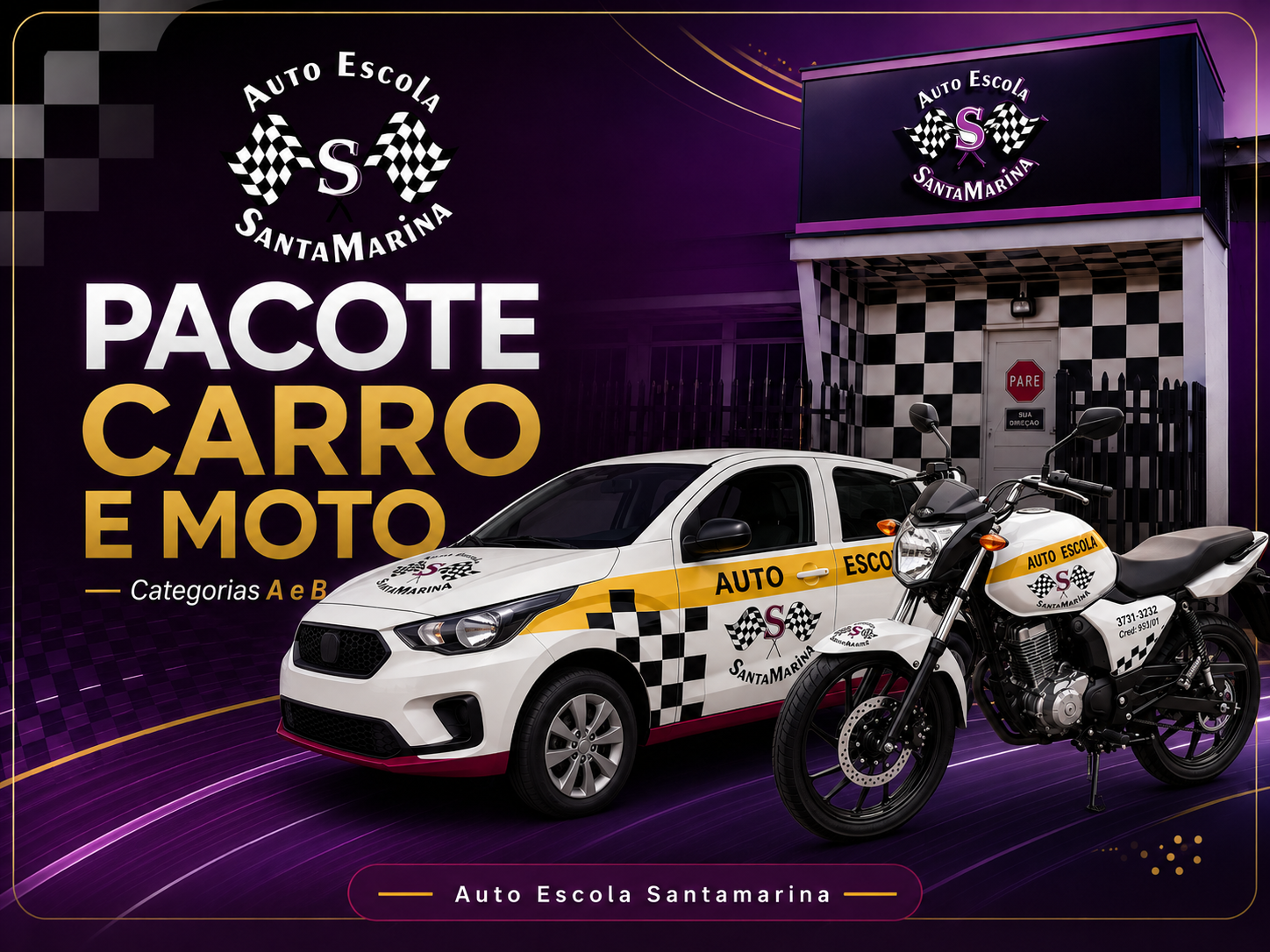 Plano Carro e Moto - 2 + 2 aulas